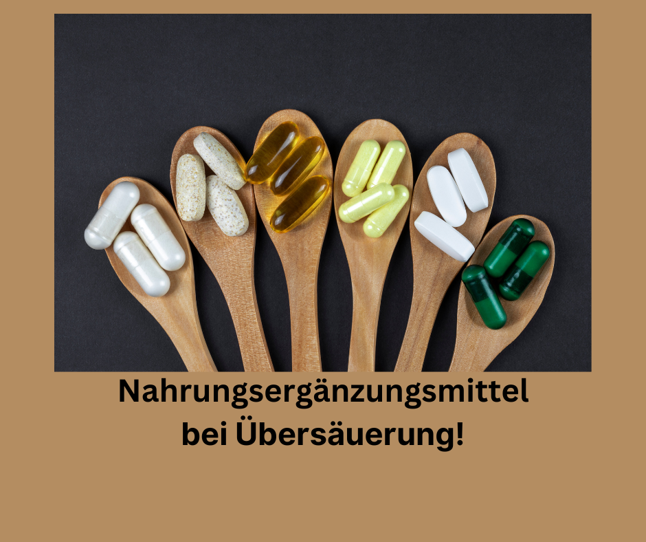 Nahrungsergänzungsmittel bei Übersäuerung zur Säure-Basen-Haushalt