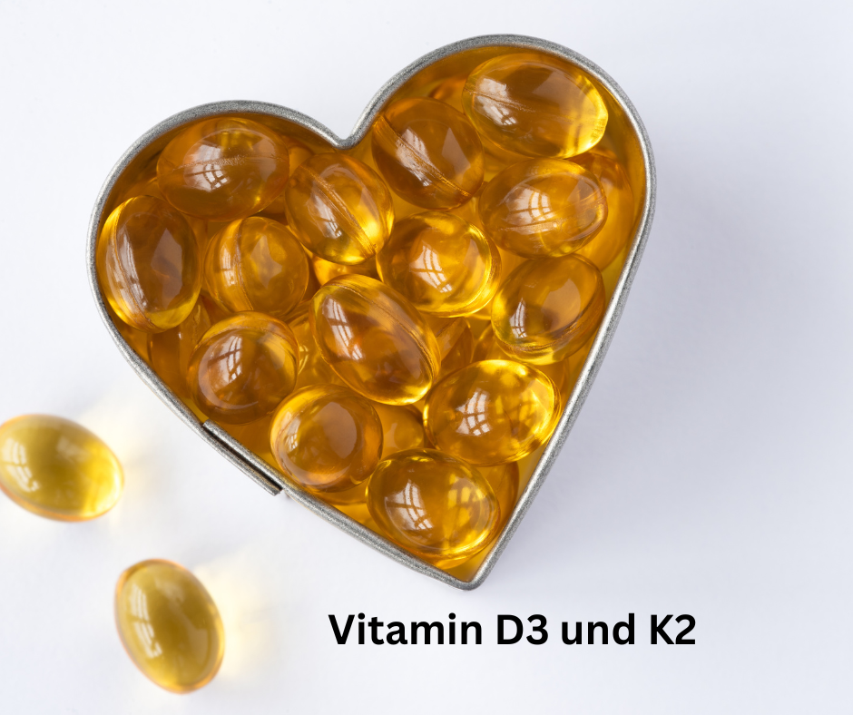 Vitamin D3 und K2 in eine Kapsel