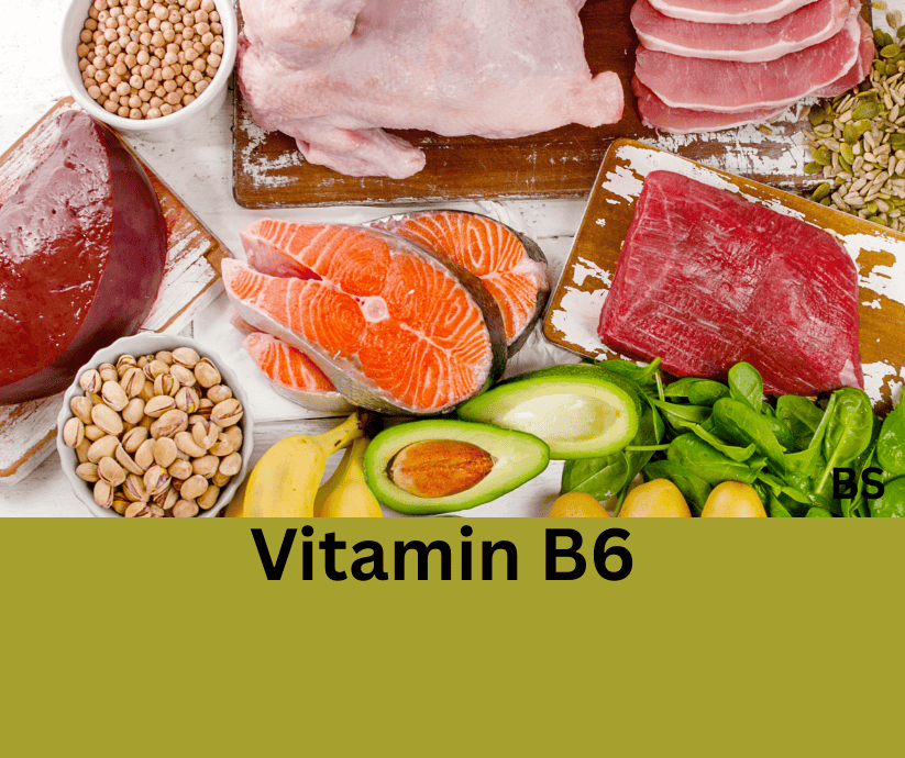 Vitamin B6 reiche Lebensmittel.