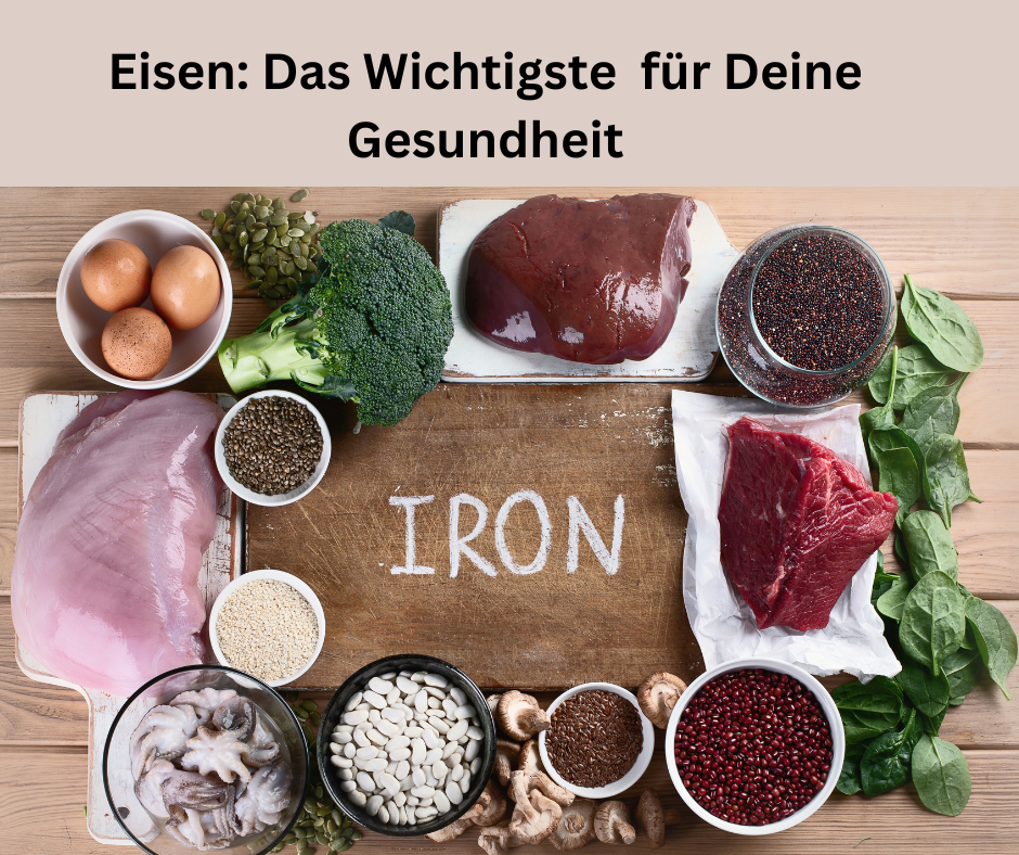 Eisen. Eisenhaltige Lebensmittel