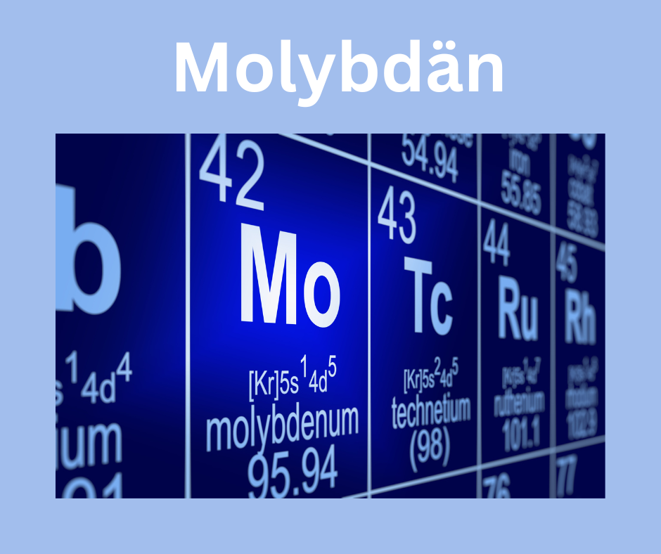 Molybdän im Periodensystem