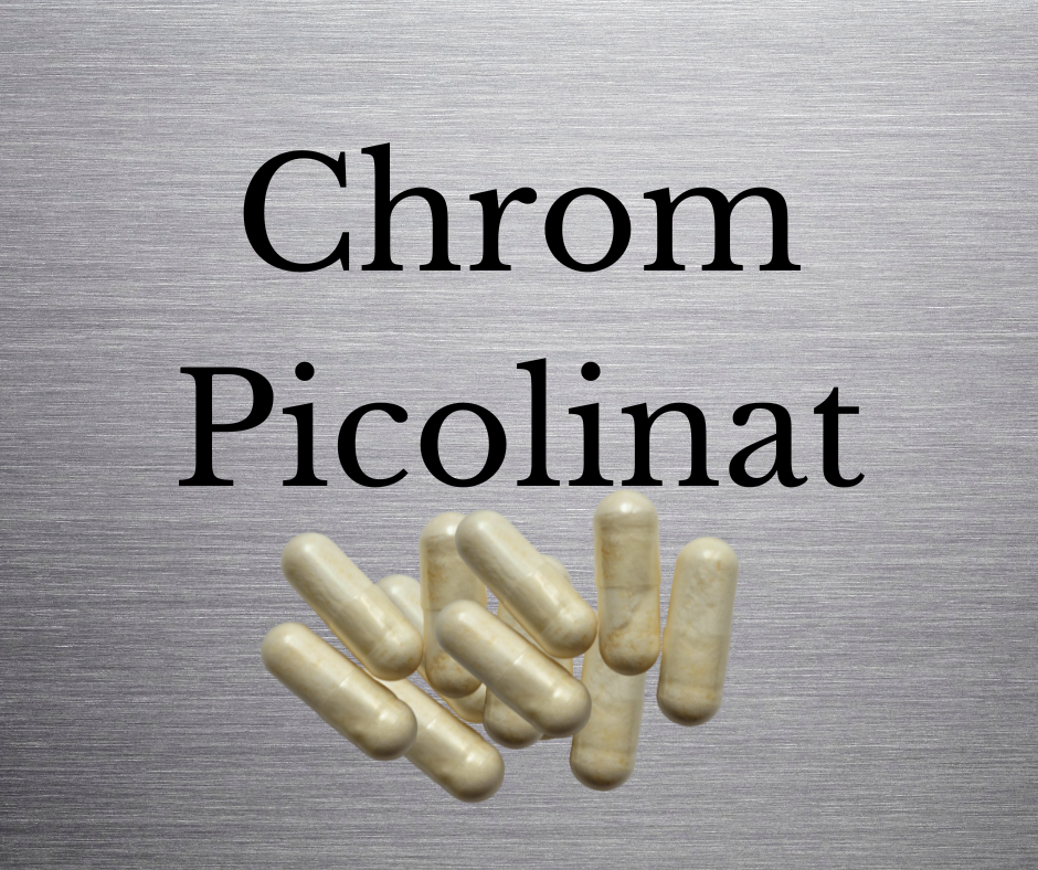 Chrom Picolinat und Kapseln.